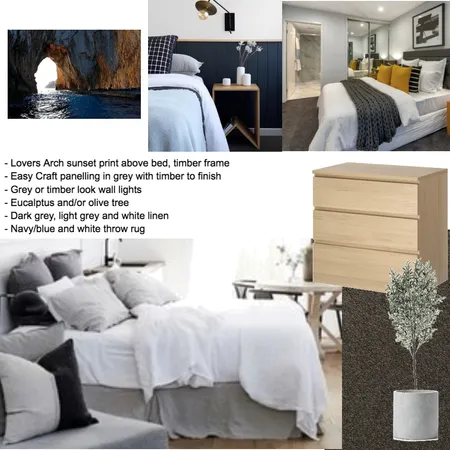 Master Bedroom V10 Interior Design Mood Board by ellymaree on Style Sourcebook