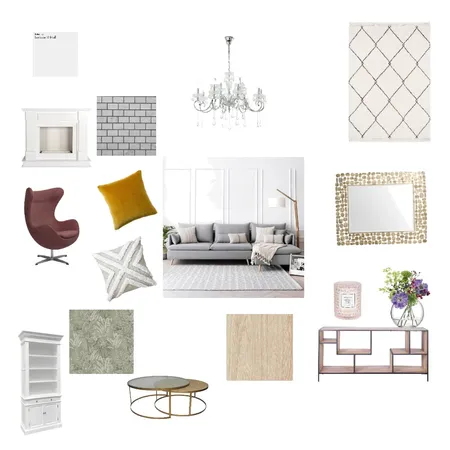 Contemporary Living Room Interior Design Mood Board by rachel_little9 on Style Sourcebook