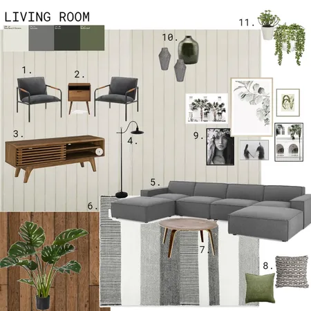 Living Room Interior Design Mood Board by dombent89 on Style Sourcebook