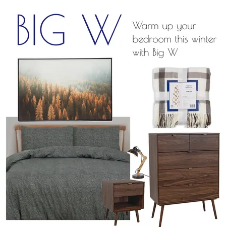 BIGW Warm Winter Room Interior Design Mood Board by Kohesive on Style Sourcebook