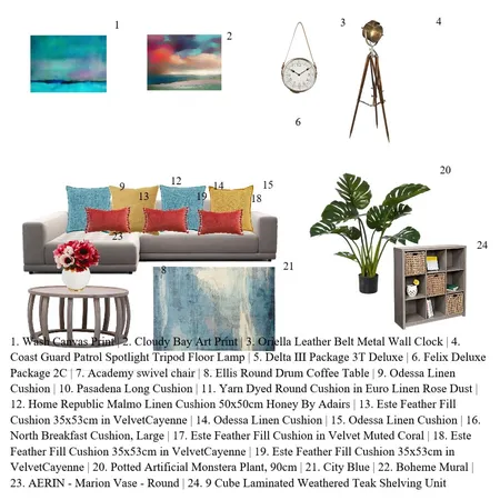 living Interior Design Mood Board by sohi_63@yahoo.com.au on Style Sourcebook