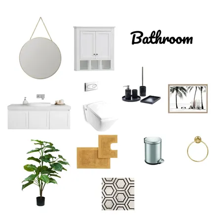 Bathroom Interior Design Mood Board by Priyanka Girish on Style Sourcebook