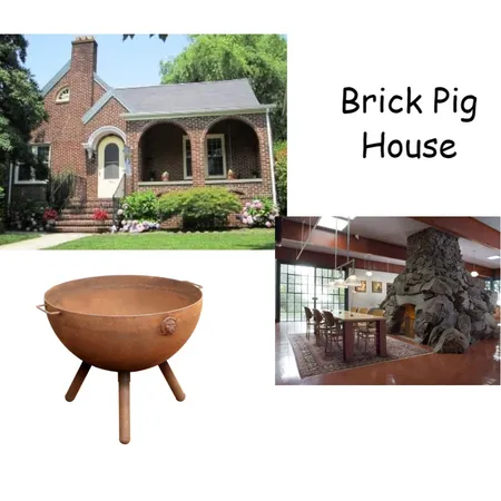 Brick Pig House Interior Design Mood Board by Anita Wilson on Style Sourcebook