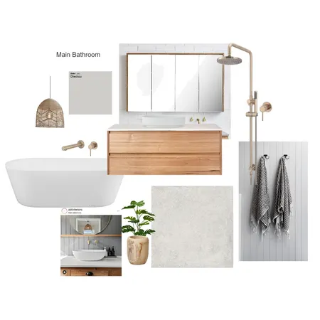 Main Bathroom Interior Design Mood Board by maddisonbloom on Style Sourcebook