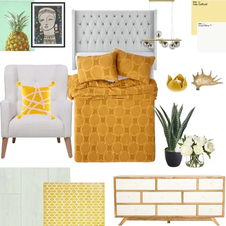 Bedroom mood board Interior Design Mood Board by Sujoya on Style Sourcebook