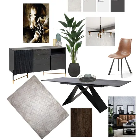 urban chic dining Interior Design Mood Board by RhiRha on Style Sourcebook