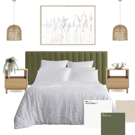 olive bedroom Interior Design Mood Board by Olivia Owen Interiors on Style Sourcebook