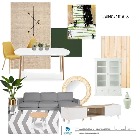 DINING ROOM Interior Design Mood Board by fernandamourar on Style Sourcebook