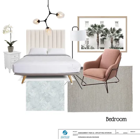 BEDROOM Interior Design Mood Board by fernandamourar on Style Sourcebook