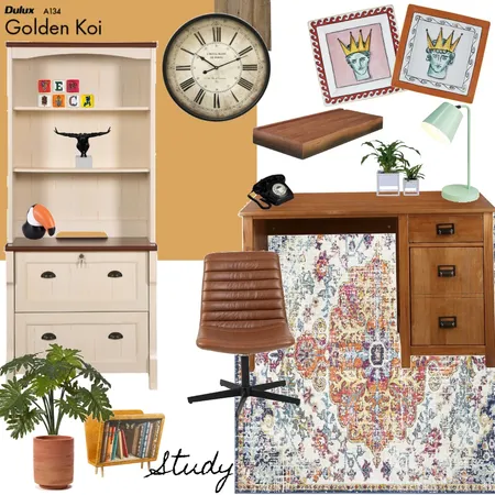 Study Interior Design Mood Board by Monique Hunter on Style Sourcebook