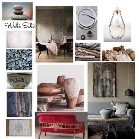 Wabi Sabi Interior Design Mood Board by JENNYMILLER on Style Sourcebook