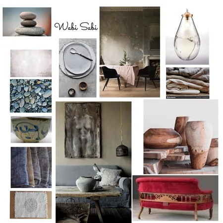 Wabi Sabi Interior Design Mood Board by JENNYMILLER on Style Sourcebook