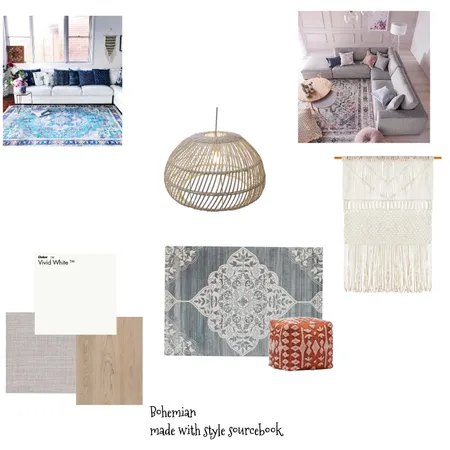 boho mood board 1 Interior Design Mood Board by tee-tee on Style Sourcebook