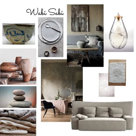 Wabi Sabi Interior Design Mood Board by JENNYMILLER on Style Sourcebook