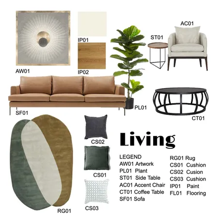 Living Room Interior Design Mood Board by Bronte B on Style Sourcebook