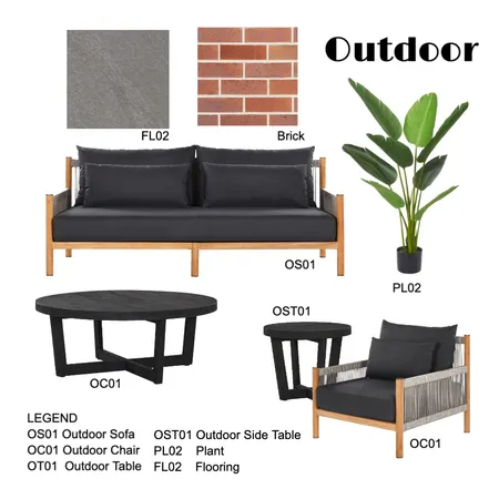 Outdoor Interior Design Mood Board by Bronte B on Style Sourcebook