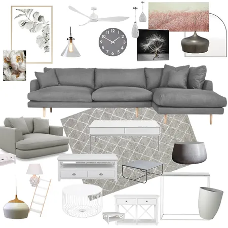 Living Room #1 Interior Design Mood Board by Leisa on Style Sourcebook