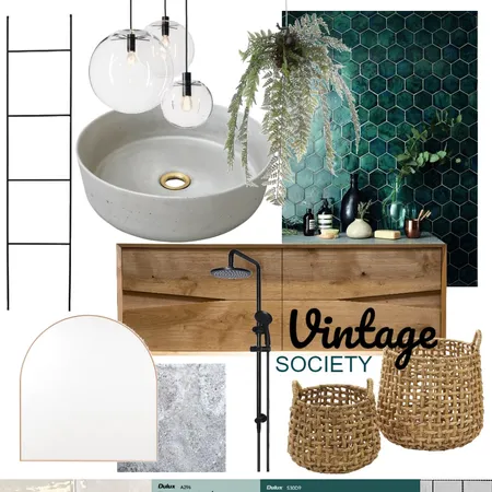 Vintage Society Interior Design Mood Board by CourtneyDedekind on Style Sourcebook