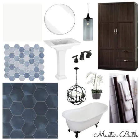 Master Bath. Michel Interior Design Mood Board by DANIELLE'S DESIGN CONCEPTS on Style Sourcebook