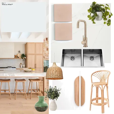 Boho Kitchen Interior Design Mood Board by SophieMills on Style Sourcebook