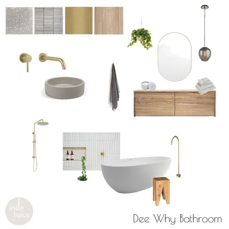 Dee Why Bathroom Interior Design Mood Board by indi haus on Style Sourcebook