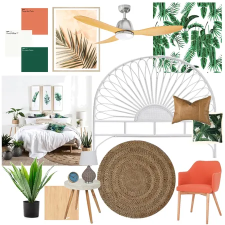 Tropical Bedroom - Mood Board Interior Design Mood Board by bhavishapatel on Style Sourcebook