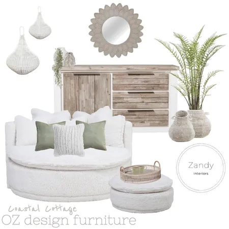 Coastal Cottage Interior Design Mood Board by Zandy Interiors on Style Sourcebook