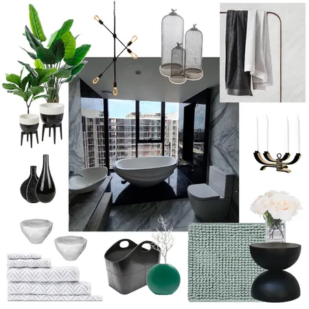 Master bathroom Interior Design Mood Board by dariastudios on Style Sourcebook