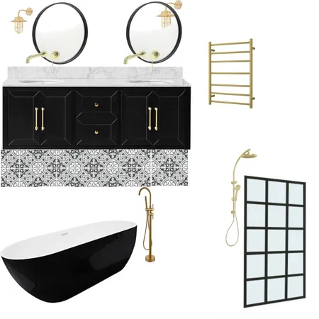 Bathroom Ideas One Interior Design Mood Board by bumbabeena on Style Sourcebook