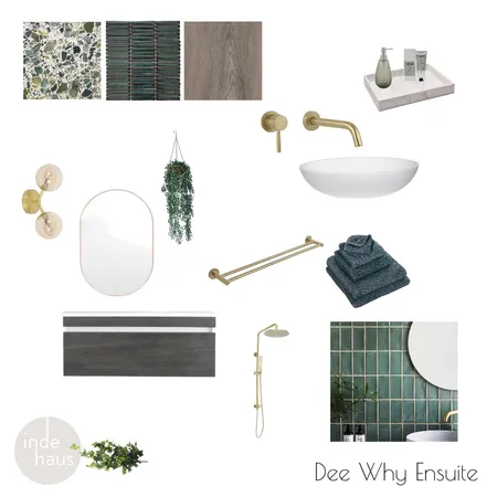 Dee Why Ensuite Interior Design Mood Board by indi haus on Style Sourcebook