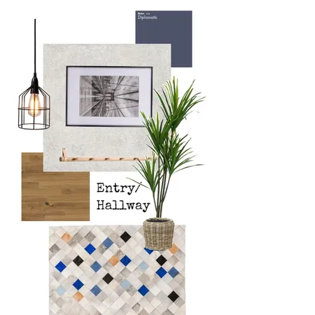 Room Board Entry/Hallway Interior Design Mood Board by NaSambatti on Style Sourcebook