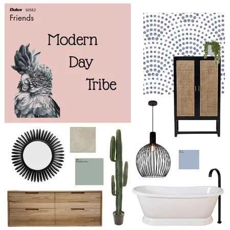 Modern day tribe Interior Design Mood Board by T on Style Sourcebook