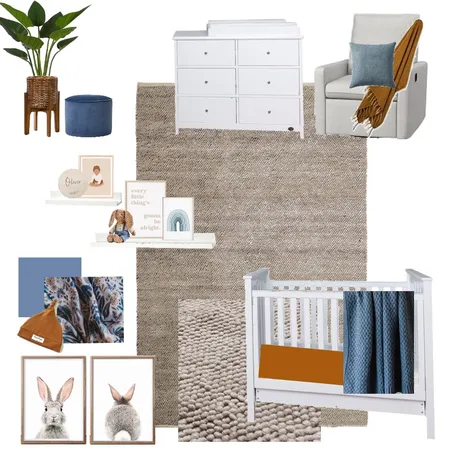 Kirstens nursery Interior Design Mood Board by Meraki Interiors on Style Sourcebook