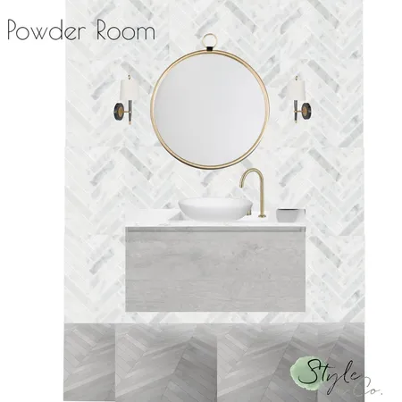 powder room 2 Torokina Interior Design Mood Board by Batya Bassin on Style Sourcebook