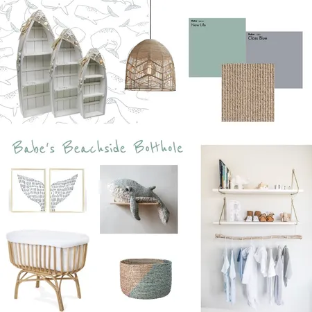 Babe's Beachside Bolthole Interior Design Mood Board by Bluebell Revival on Style Sourcebook