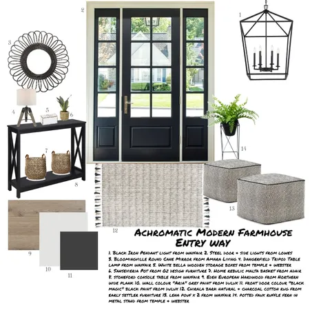 Entry Way Interior Design Mood Board by Jojo_designs on Style Sourcebook