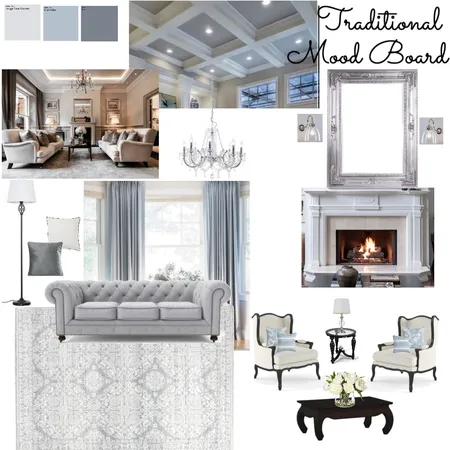 Traditional Interior Design Mood Board by Ingrid Allen on Style Sourcebook