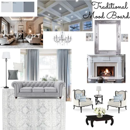 Traditional Interior Design Mood Board by Ingrid Allen on Style Sourcebook