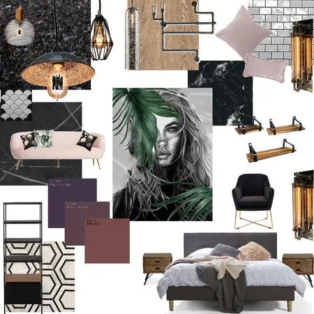 Urban Chic Interior Design Mood Board by rachelericksondesign on Style Sourcebook