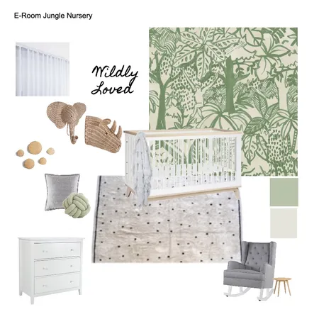 Jungle Nursery Interior Design Mood Board by Carina Spencer on Style Sourcebook