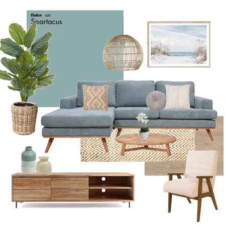 Coastal Farmhouse Interior Design Mood Board by dovianne on Style Sourcebook