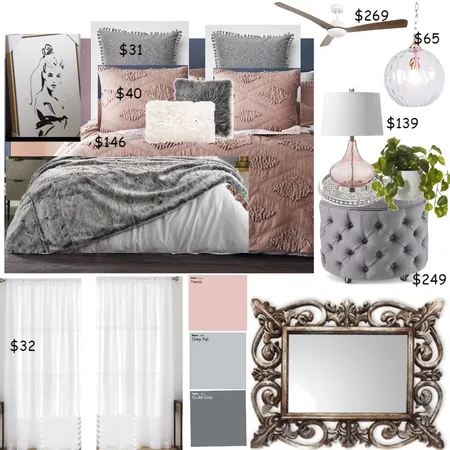 Guest bedroom Interior Design Mood Board by christina_helene designs on Style Sourcebook