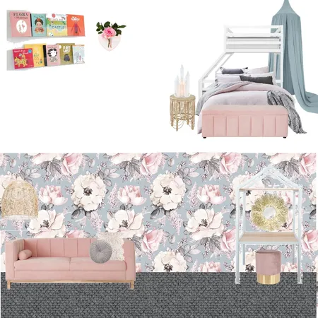 Sadie’s Room Interior Design Mood Board by Krissy on Style Sourcebook