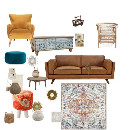 Boho Chic Interior Design Mood Board by cbella2000 on Style Sourcebook