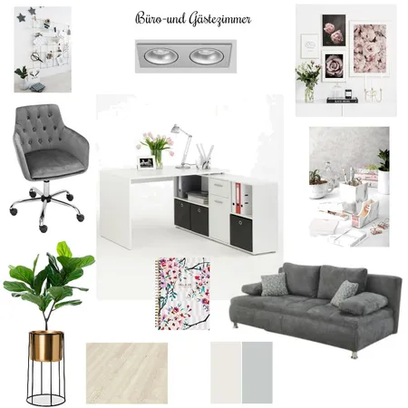 Büro-und Gästezimmer Interior Design Mood Board by jill_cathrin on Style Sourcebook