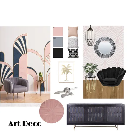 Art Deco Interior Design Mood Board by JenQ on Style Sourcebook