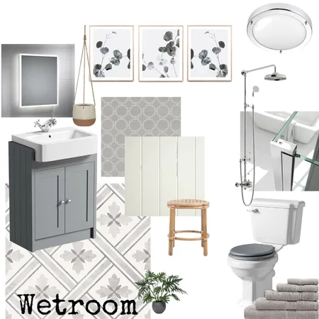 Module 9 - Wetroom Interior Design Mood Board by Jacko1979 on Style Sourcebook