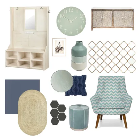 Mud Room Interior Design Mood Board by Heart & Hearth Studio on Style Sourcebook