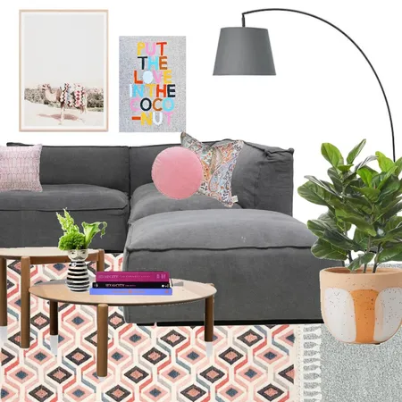 Kelsie Lounge Room Interior Design Mood Board by Holm & Wood. on Style Sourcebook