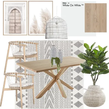 Coastal Dining Room Interior Design Mood Board by BecHeerings on Style Sourcebook